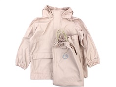 Wheat rainwear Ola pants and jacket pale lilac